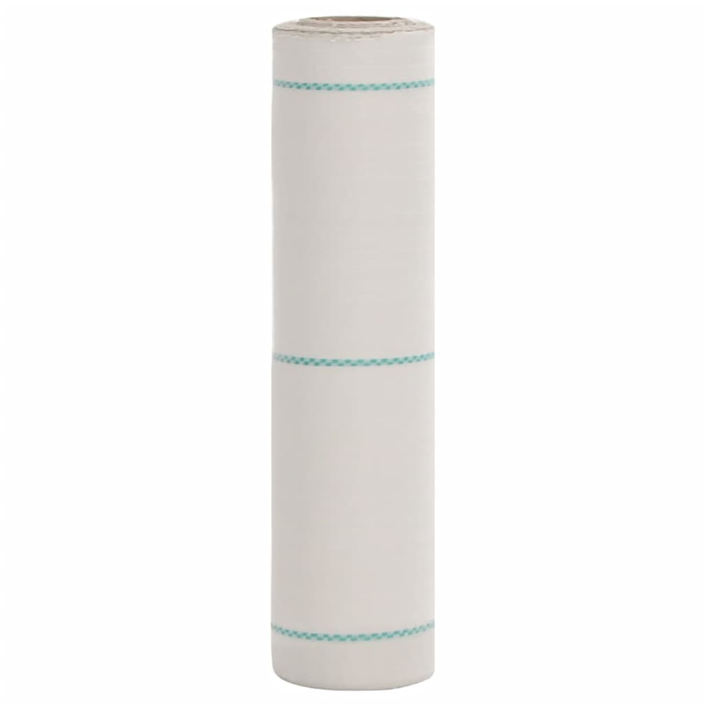Tela de zanahoria Vidaxl 0.5x150 m Polypropene White