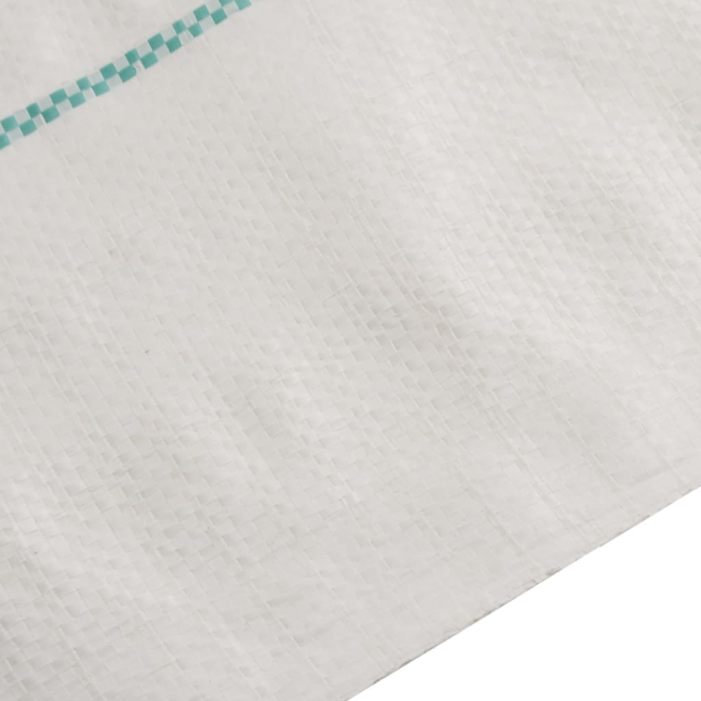 Tela de zanahoria Vidaxl 0.5x150 m Polypropene White