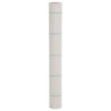 Panno di carota Vidaxl 1x50 m Polypropene bianco