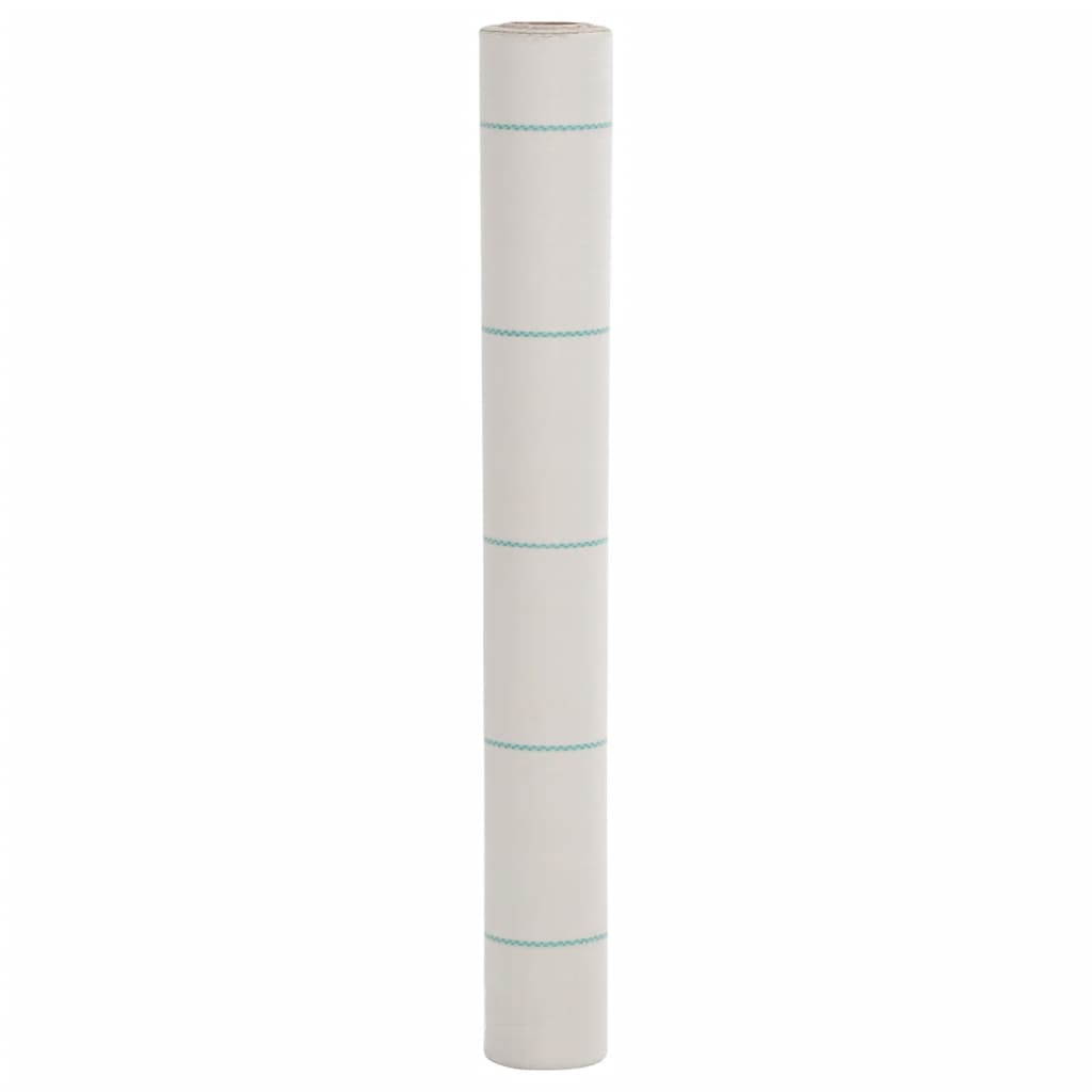 Tela de zanahoria Vidaxl 1x100 m Polypropene White
