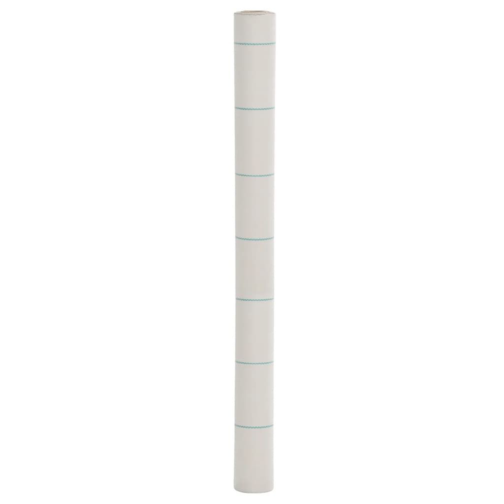 Panno di carota Vidaxl 1.5x10 m Polypropene bianco