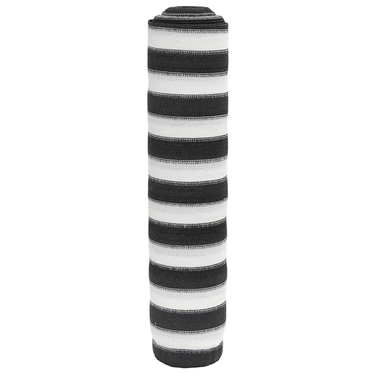 Vidaxl PrivacyNet 75 g m² 1x25 m antracite HDPE e bianco