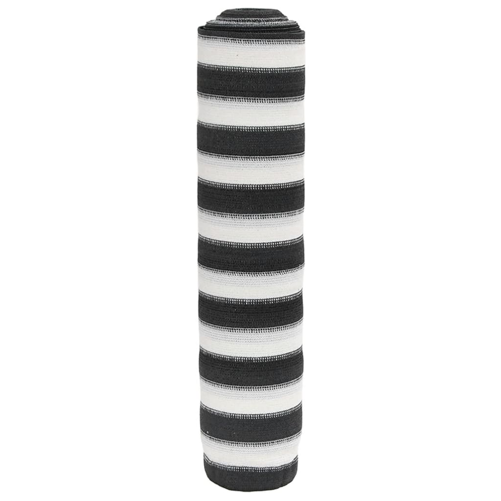 Vidaxl Privacynet 75 g m² 1x50 m HDPE anthracite -colored and white