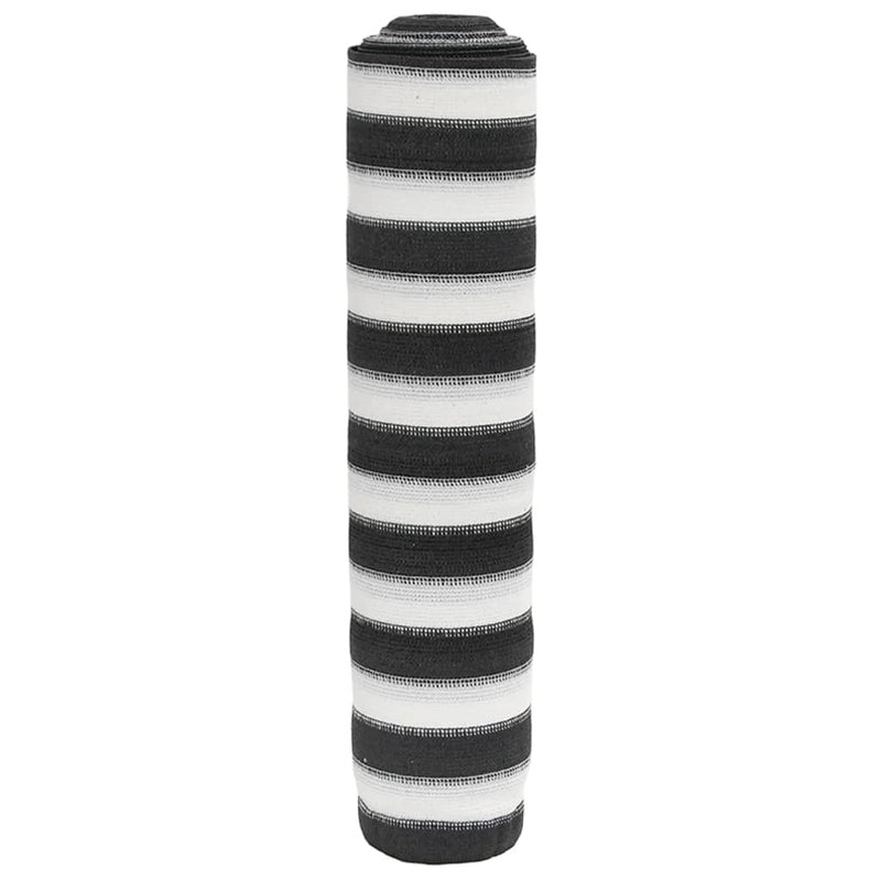 Vidaxl PrivacyNet 75 g m² 1.5x10 M HDPE antracite -colorato e bianco