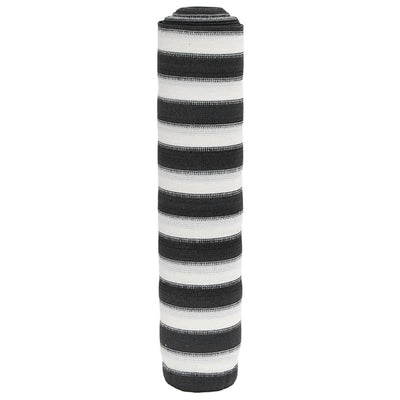 Vidaxl privacynet 150 g m² 1.8x25 m HDPE antracita y blanco