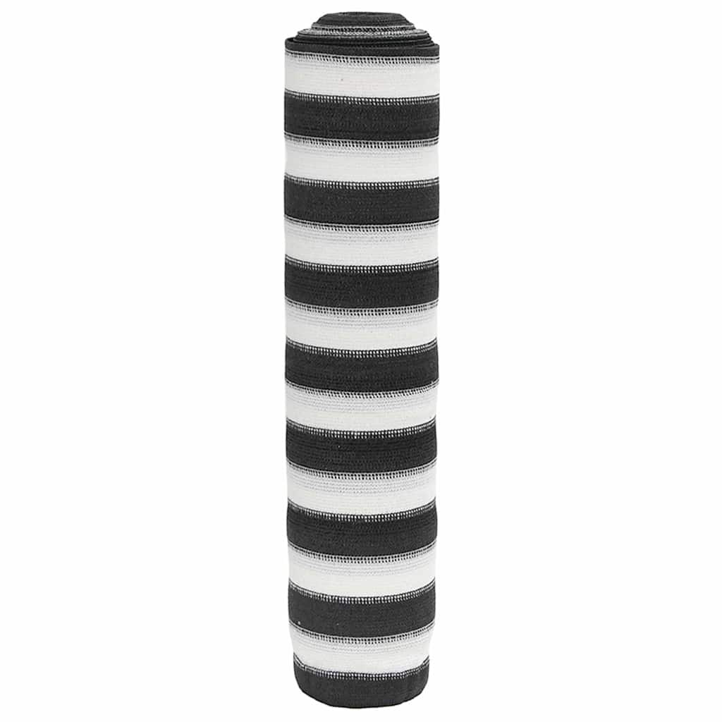 Vidaxl PrivacyNet 150 g m² 2x25 m HDPE antracite -colorato e bianco