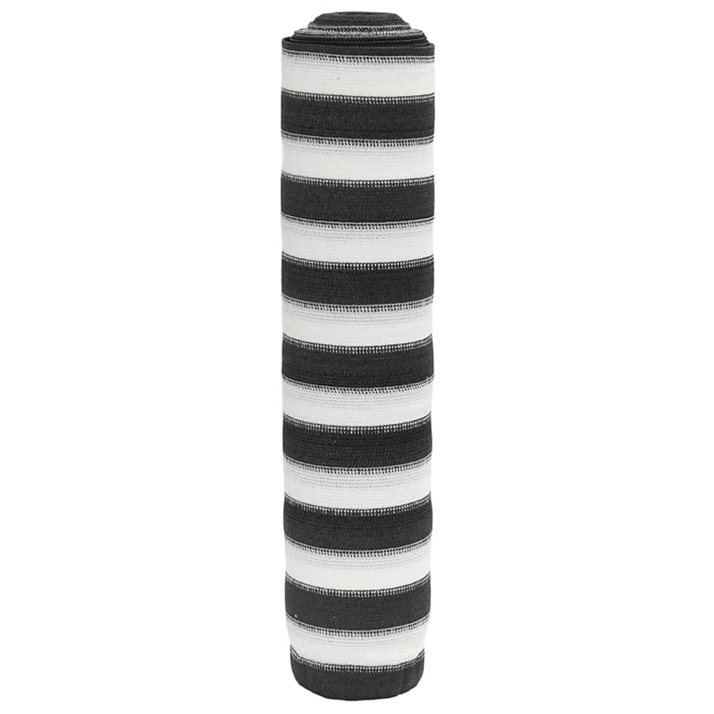 Vidaxl PrivacyNet 195 g m² 2x50 m antracite HDPE e bianco