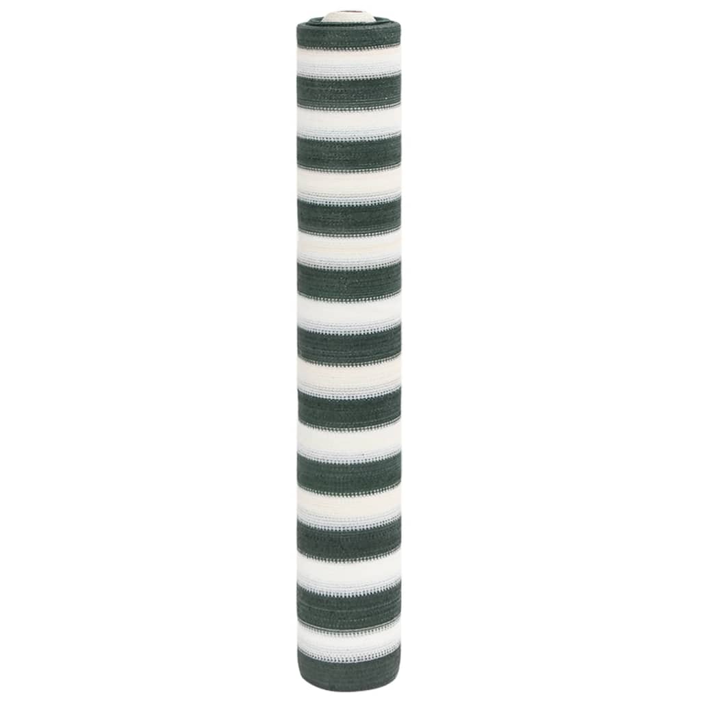 Vidaxl Privacynet 75 g m² 1x10 m HDPE Green and White