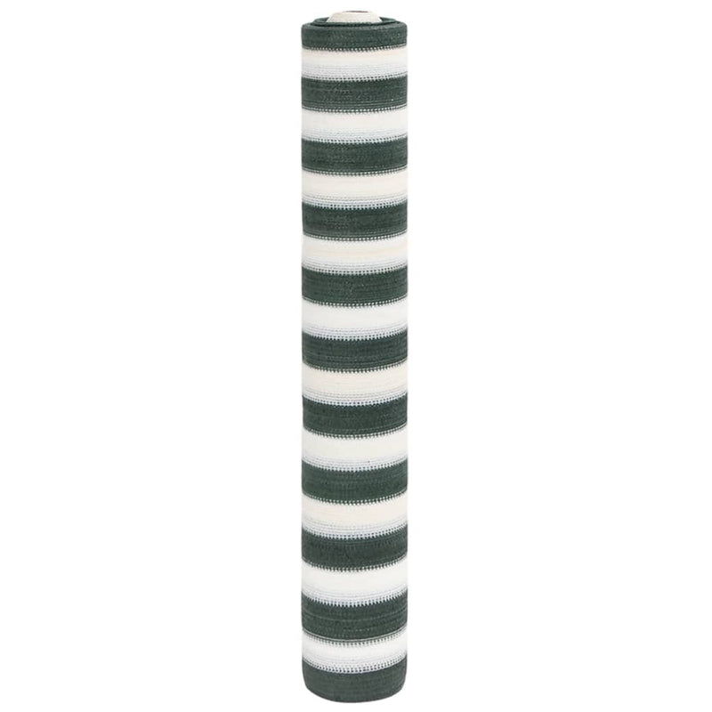 Vidaxl PrivacyNet 75 g m² 1x10 m HDPE verde e bianco