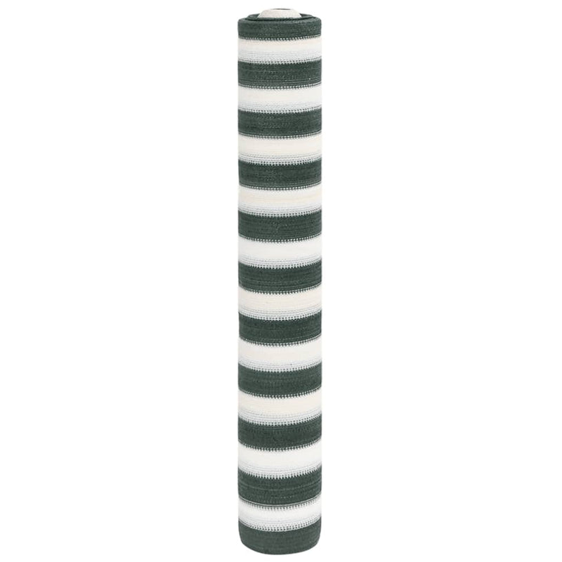 Vidaxl PrivacyNet 75 g m² 1x50 m HDPE verde e bianco
