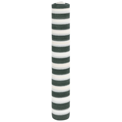 Vidaxl Privacynet 75 g m² 2x10 m HDPE Green and White