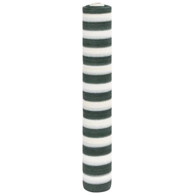 Vidaxl privacynet 195 g m² 2x10 m HDPE verde y blanco