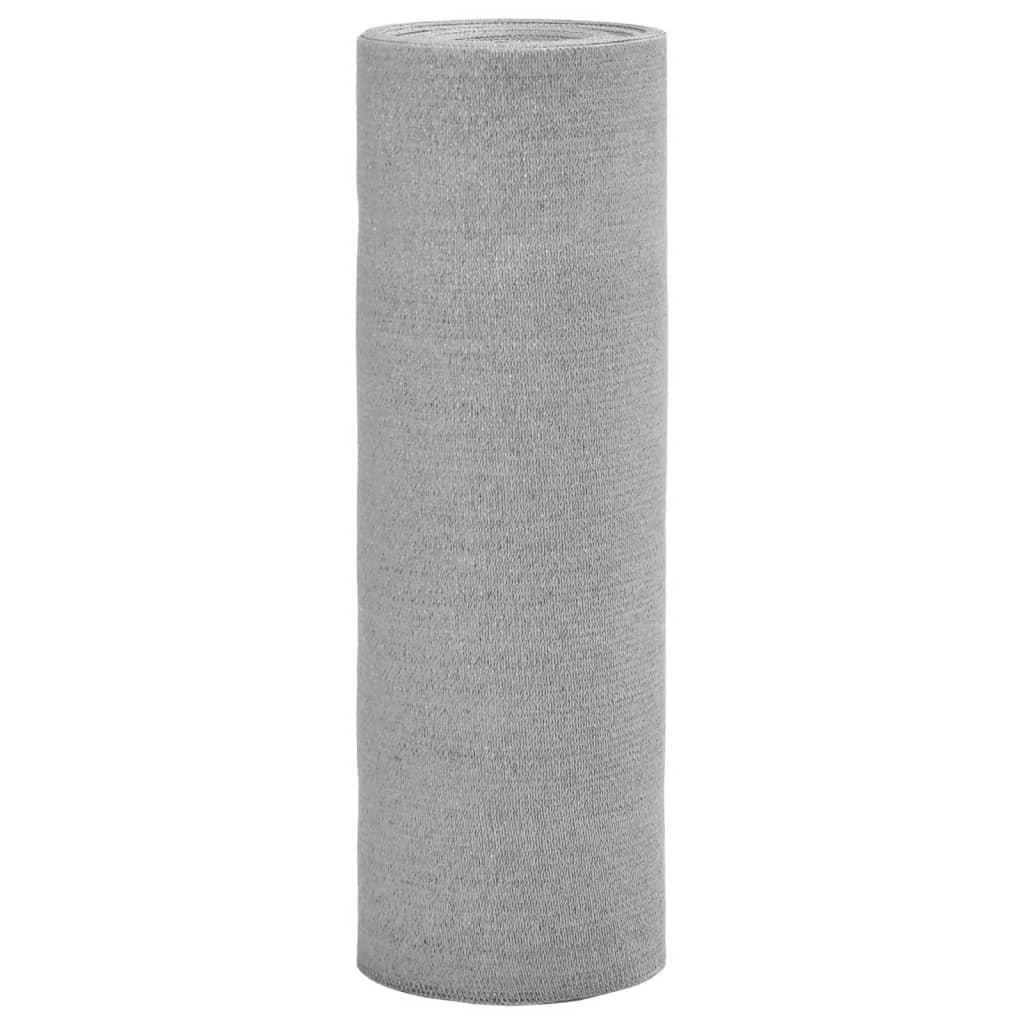 Vidaxl PrivacyNet 150 g m² 1,5x25 m HDPE Grigio chiaro