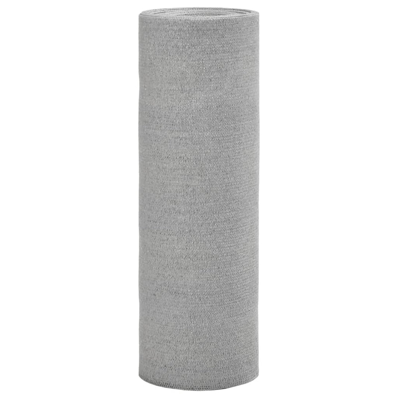 Vidaxl privacynet 150 g m² 1,5x50 m hdpe lichtgrijs