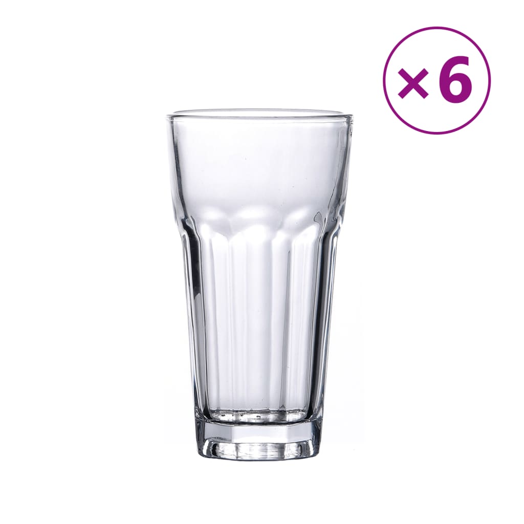 Bicchieri di birra Vidaxl 6 ST 310 ml