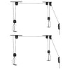 Rami di biciclette Vidaxl con conferma del soffitto 2 ST 20 kg