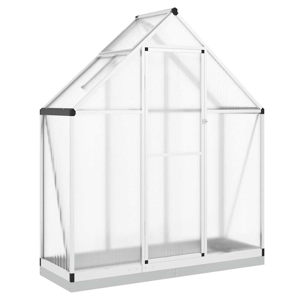 Vidaxl tuinkas con telaio di base 169x58x202 cm colorato in alluminio in alluminio