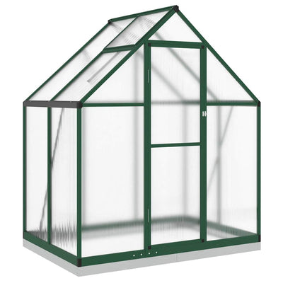 Vidaxl tuinkas con telaio di base 169x114x202 cm in alluminio verde