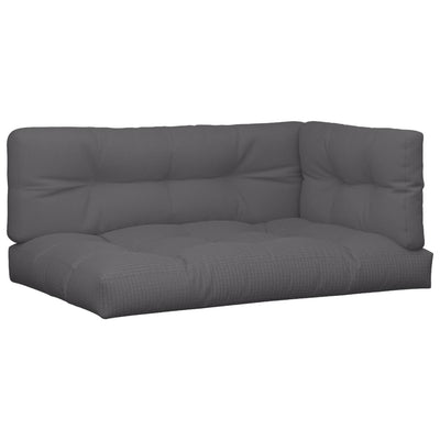 Cuscini per pallet VidaXL 7 pezzi in tessuto, antracite