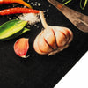 Vidaxl Mat de cocina Herba lavable estampado 60x180 cm Velvet