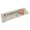 Vidaxl tappetino da cucina text pepe lavabile 45x150 cm velluto