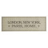 Vidaxl Mat de cocina Texto para el hogar lavable 60x180 cm Velvet