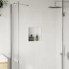 Vidaxx nicho de ducha 32x32x9 cm acero inoxidable blanco mate