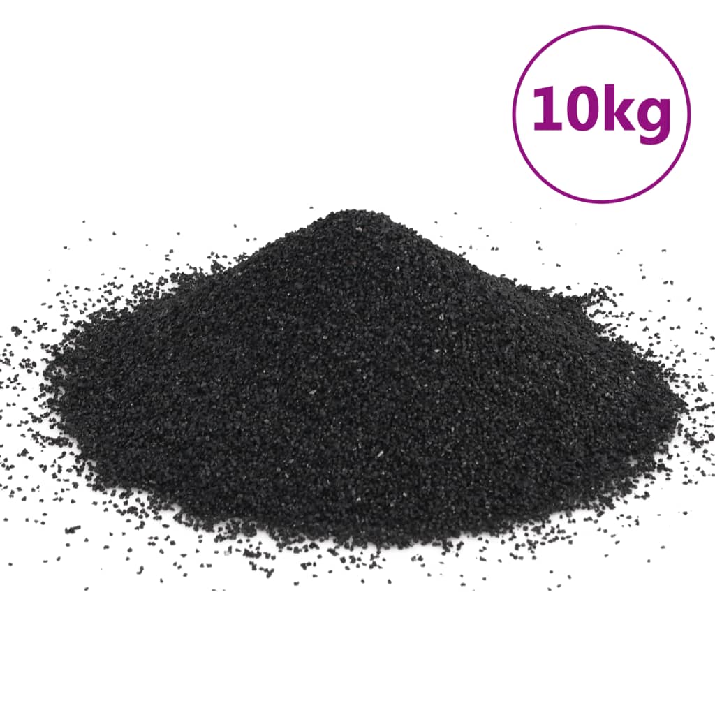 Vidaxx arena para acuario 10 kg 0,2-2 mm negro