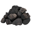 Vidaxl Lava pietre 10 kg 5-8 cm nero