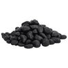 Vidaxl kiezelstenen gepolijst 2-5 cm 25 kg zwart