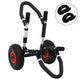 Vidaxl sup trolley voor surfplank inklapbaar 45 kg aluminium