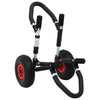 Vidaxl sup trolley voor surfplank inklapbaar 45 kg aluminium