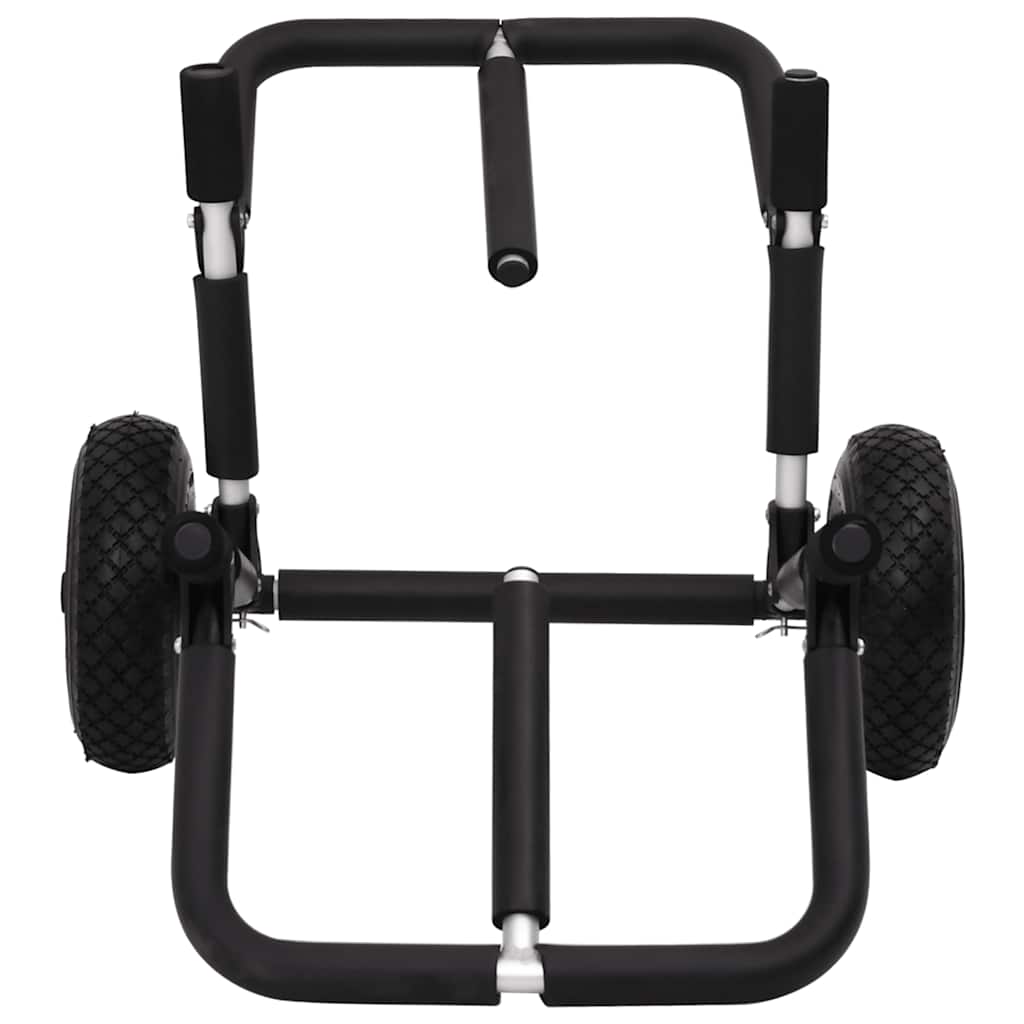 Vidaxl Sup Trolley para 2 tablas de surf plegables 90 kg de aluminio
