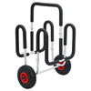 Carrello sup Vidaxl per tavola da surf 45 kg in alluminio