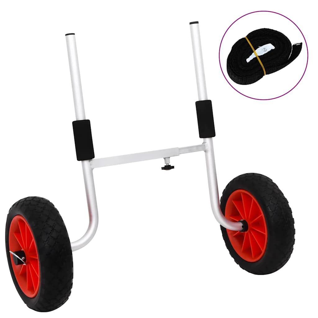 Vidaxl Kayak Trolley 90 kg de aluminio