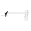 Vidaxl Clamp para parasol para balcón de 38 mm de acero blanco