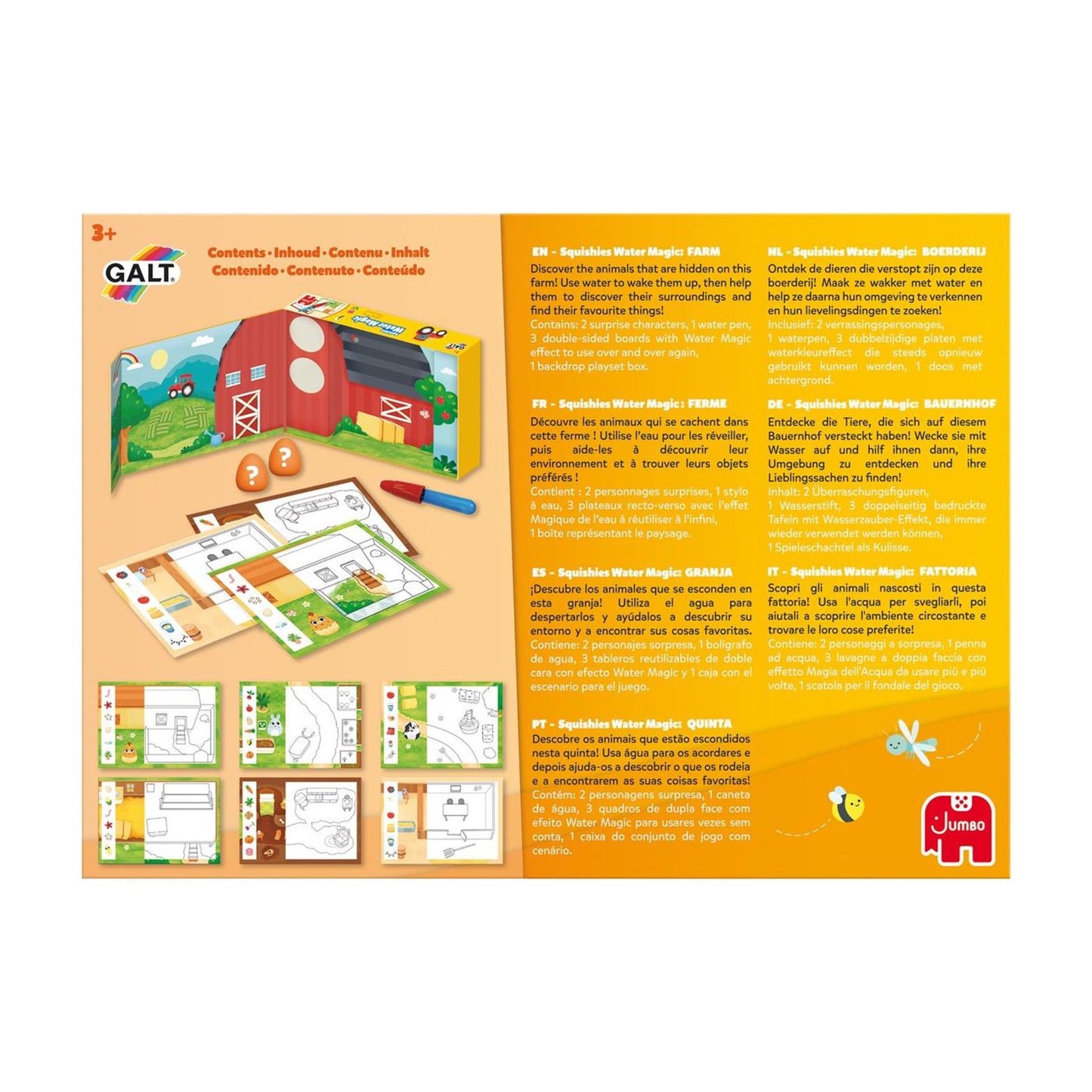 Fattoria di squishy magici Jumbo Water