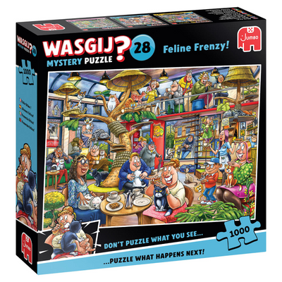 Wasping Puzzle Mystery Cat and Mouse Game 1000 piezas