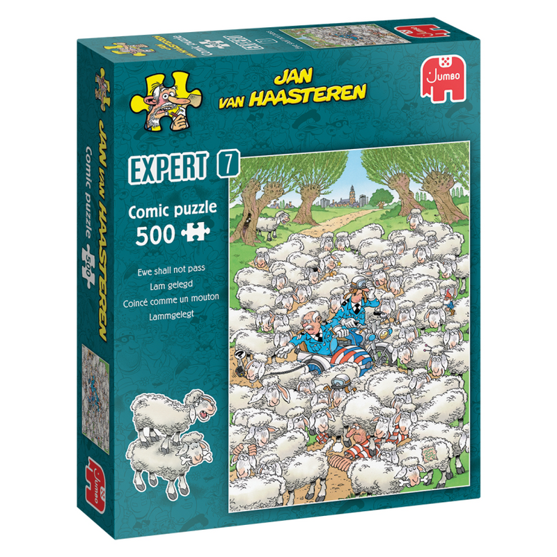 Jumbo puzzle jvh expert 7 lam 500 pezzi