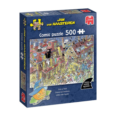 Jumbo jvh puzzel trick or treat 500pcs