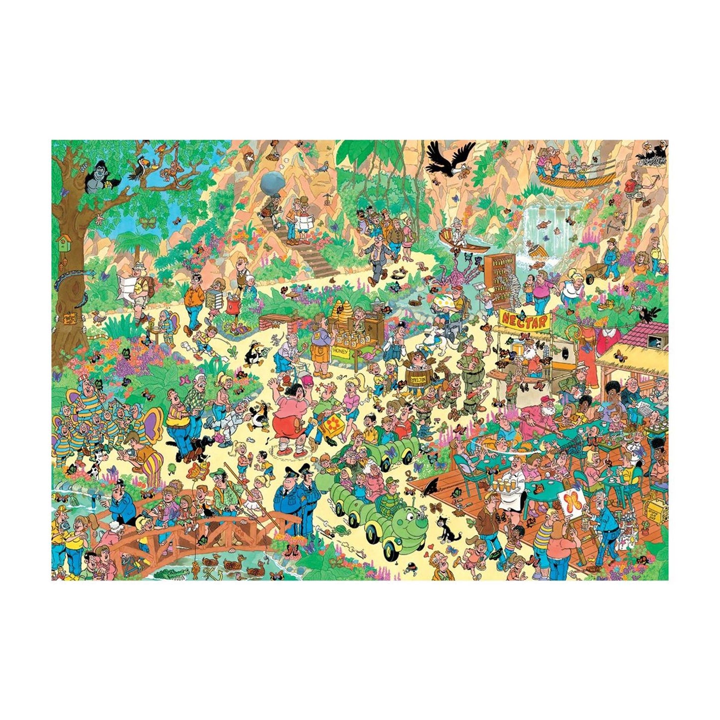 Puzzle jumbo jvh alegres aleteadores 1000pzs