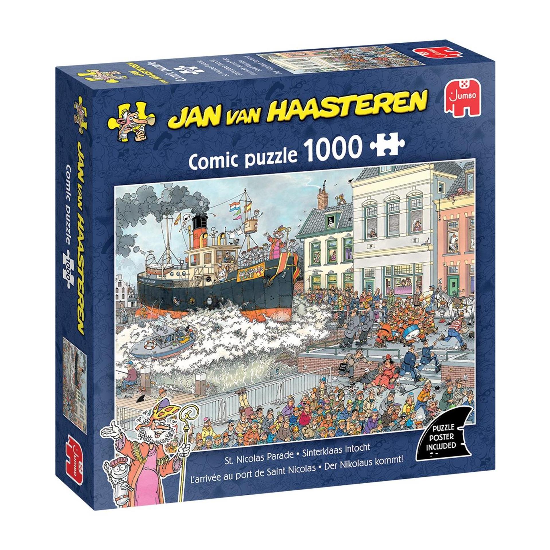 Jumbo Jan van Haasteren Arrivo a Sinterklaas