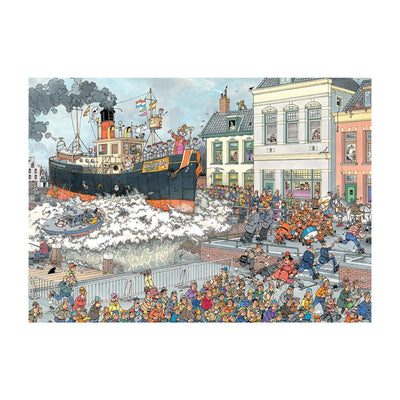 Llegada del Jumbo Jan van Haasteren Sinterklaas