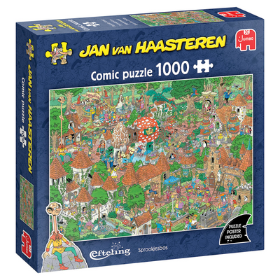 Jumbo puzzel 1000 st. jvh - efteling sprookjesbos