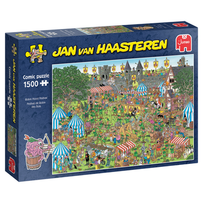 Jumbo Jan van Haasteren jigsaw puzzle - Robin Hood Festival, 1500 pcs.