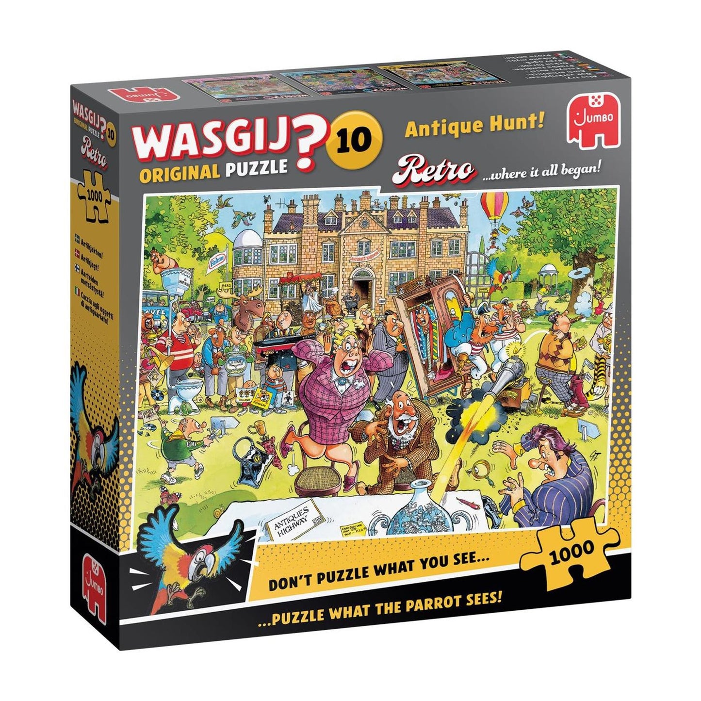 Puzzle wasgij retro original 10 yate antiguo 1000 | 2 piezas