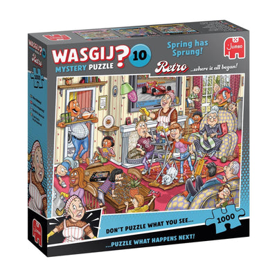 Jumbo wasgij retro mystery 10 - spring cleaning! - 1000 pcs.