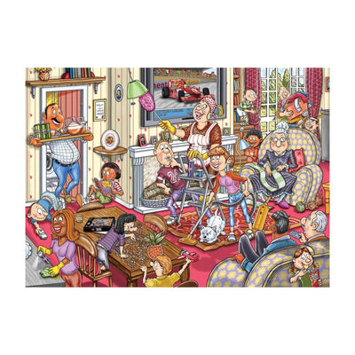 Jumbo wasgij retro mystery 10 - spring cleaning! - 1000 pcs.
