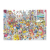 Puzzle wasgij retro destino 10 caos en la calle comercial (1000) | 2 piezas