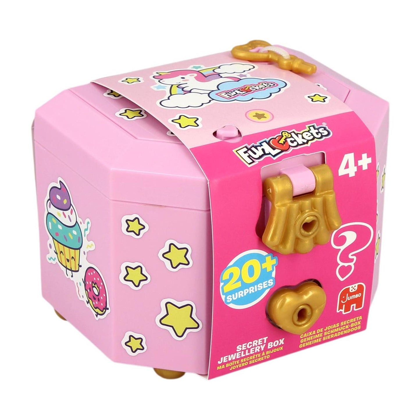 Portagioie segreto Jumbo Funlockets - 12 pz.